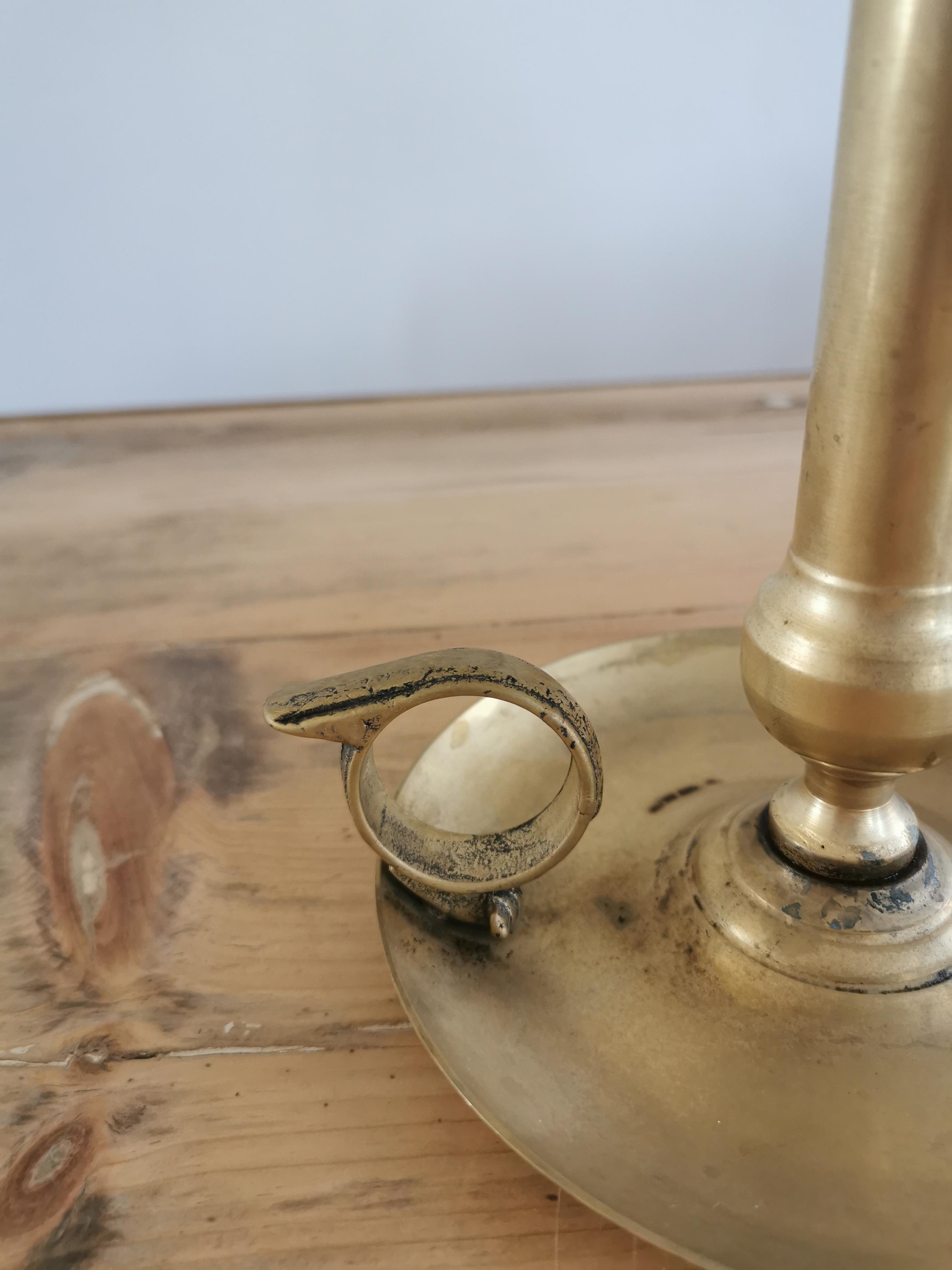 Brass candle holder