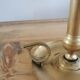 Brass candle holder