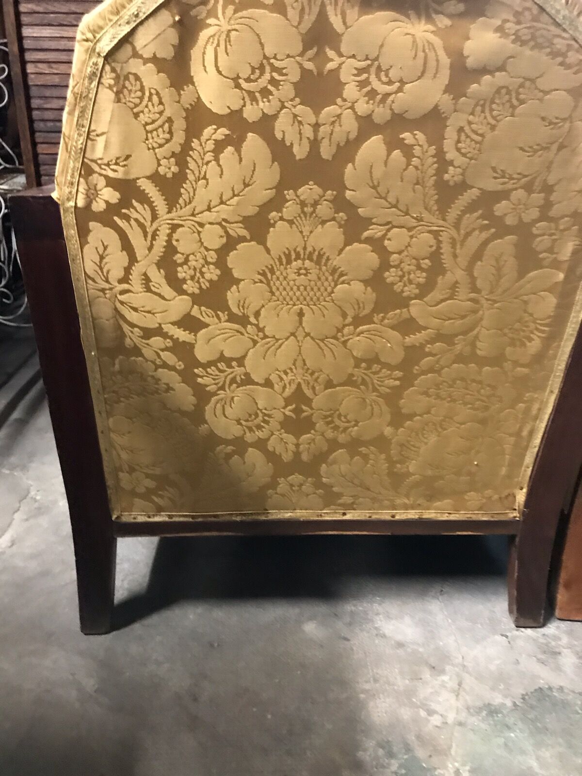 Pair of art deco armchairs