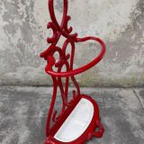 Porte parapluie canne en fonte émaillée