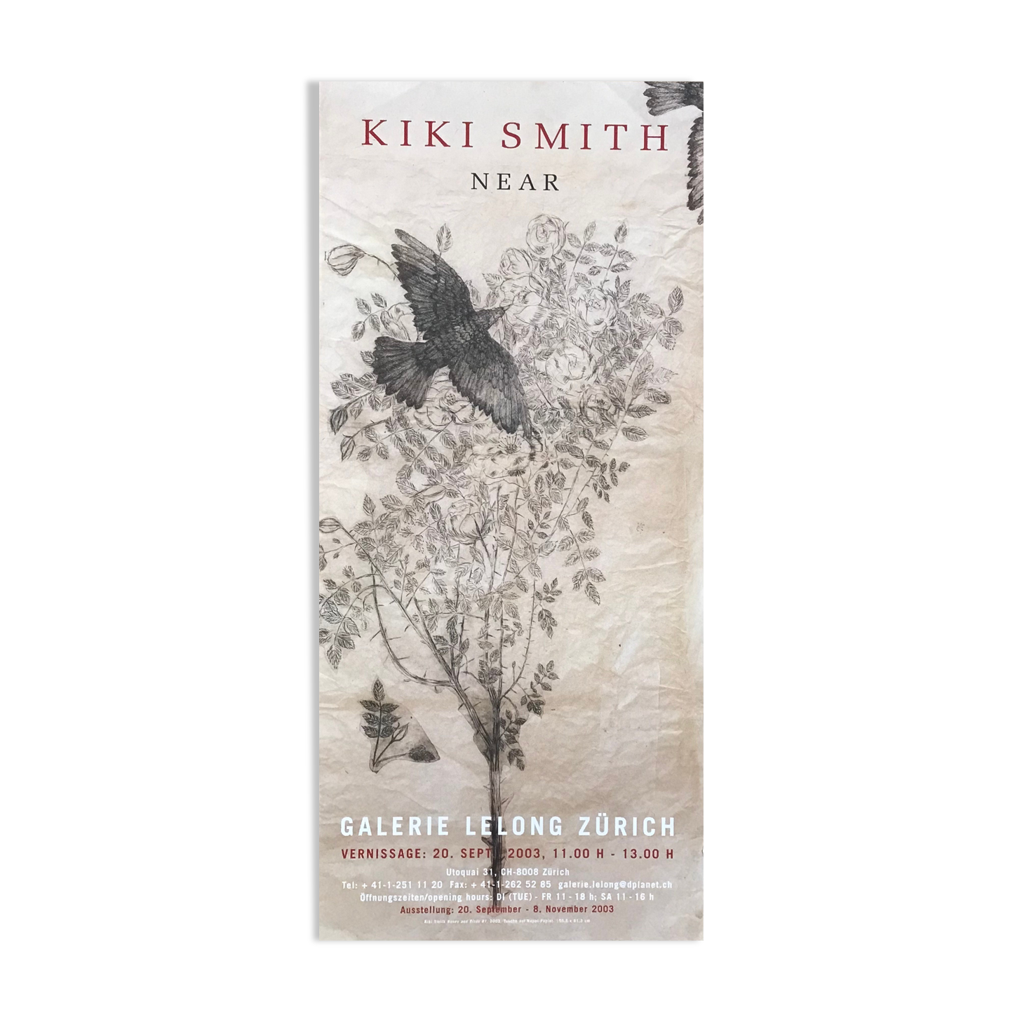 Kiki Smith - exhibition poster