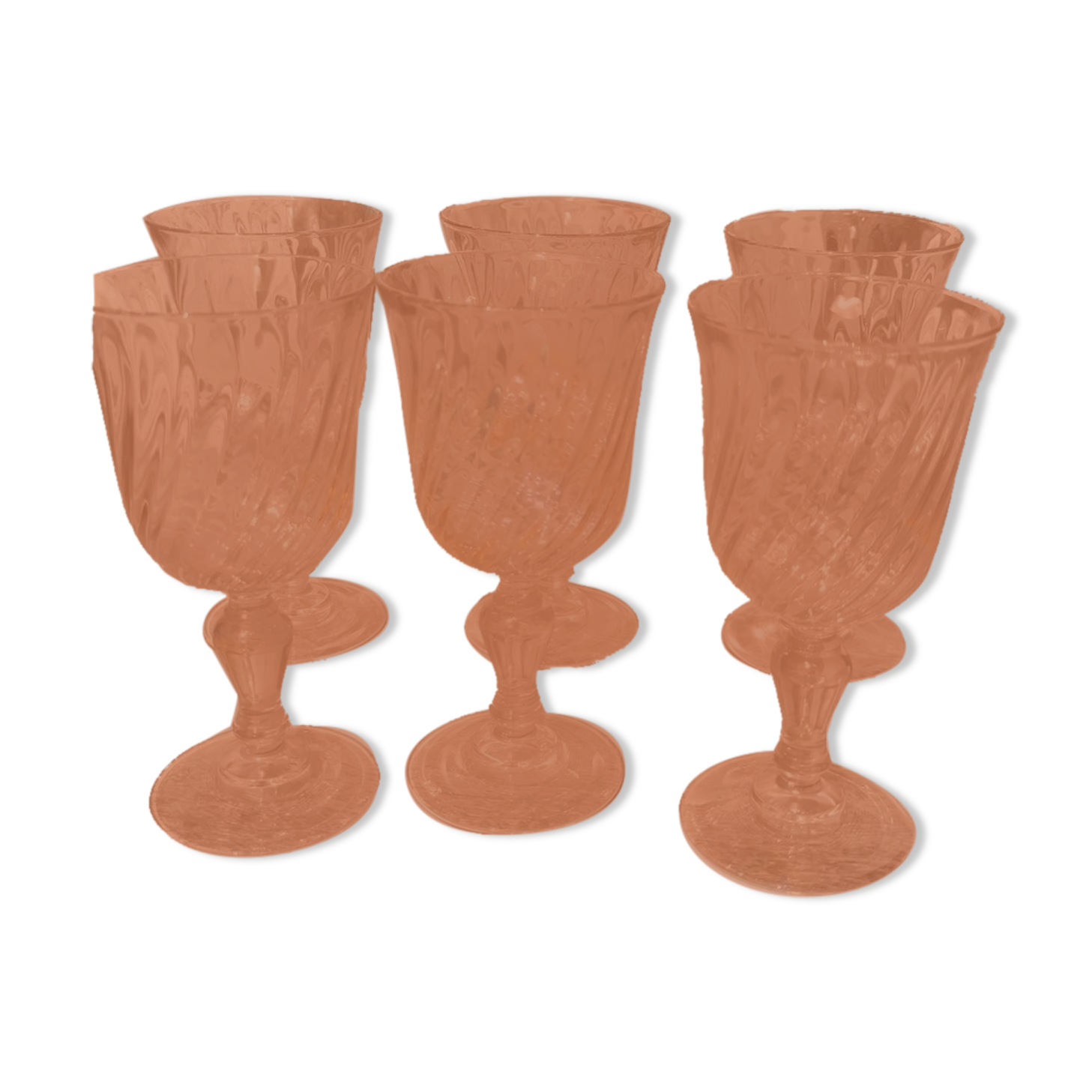 Verres à pied Rosaline D'arcoroc Luminarc roses