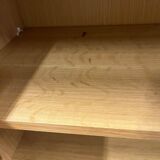 Vintage chest of drawers / cabinet with steel legs