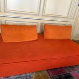 Rochebobois orange sofa