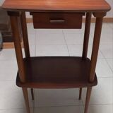 Vintage high side table / side table