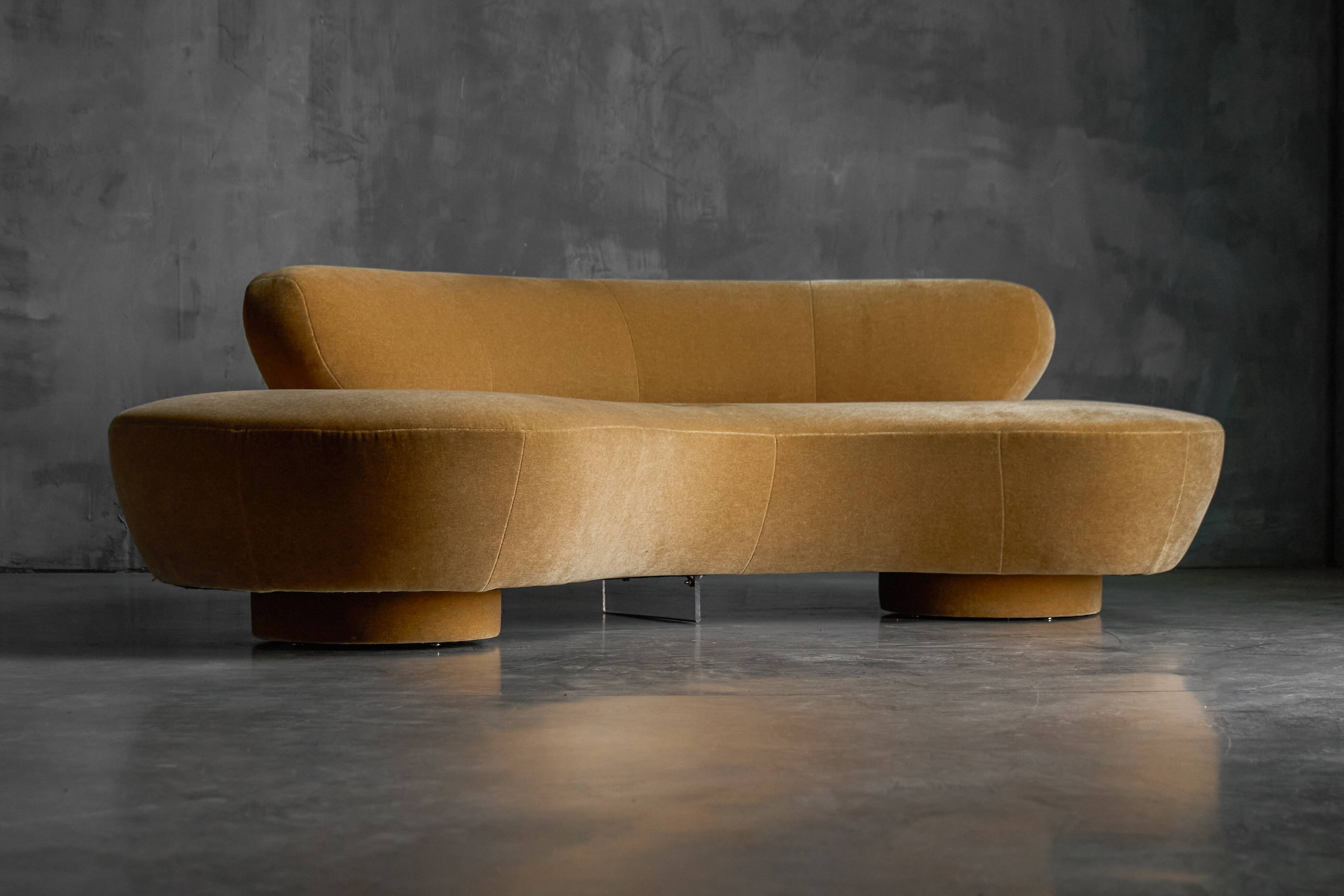 Serpentine Sofa by Vladimir Kagan for Directional, United States, 1980s