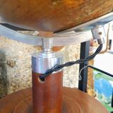 Vintage earth globe with light, Germany 1949