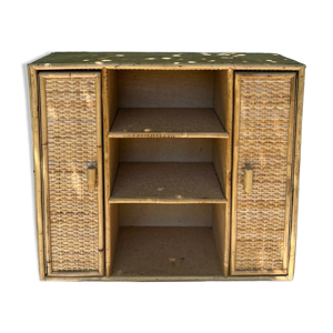 Armoire en rotin