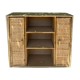Rattan wardrobe
