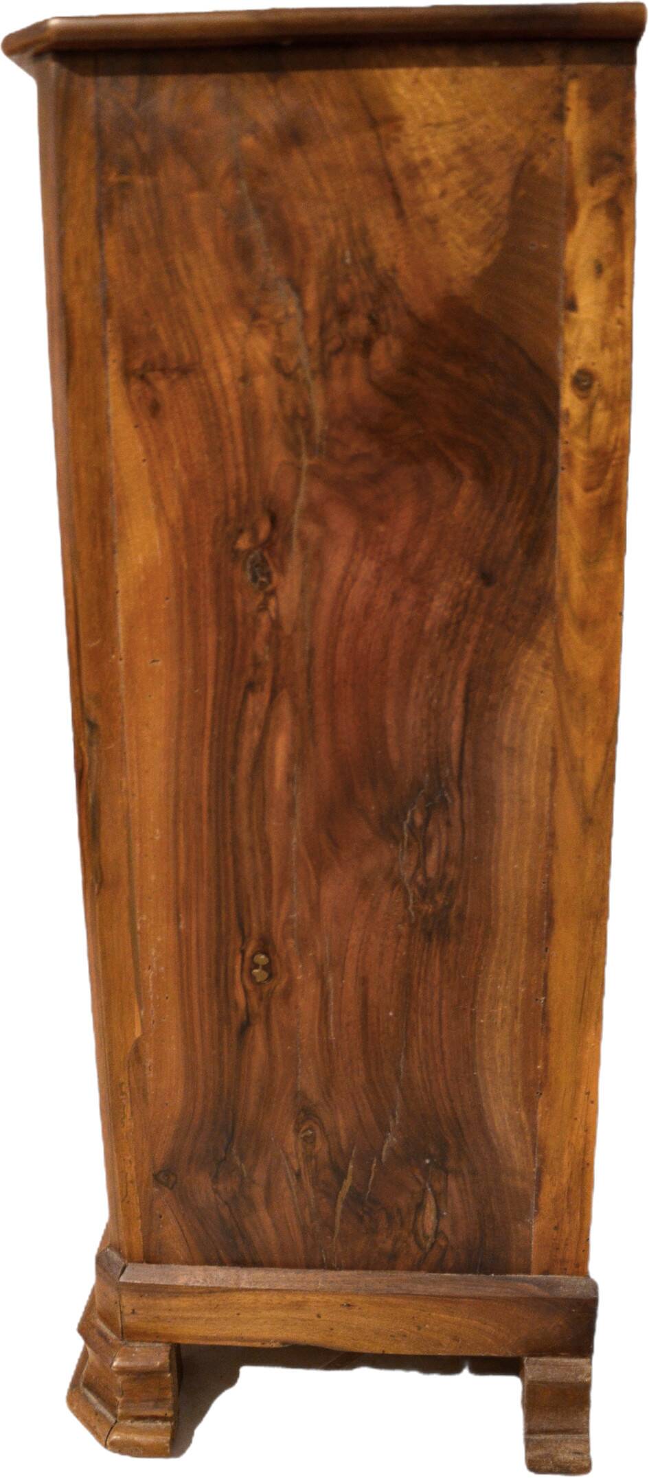 Walnut bedside table