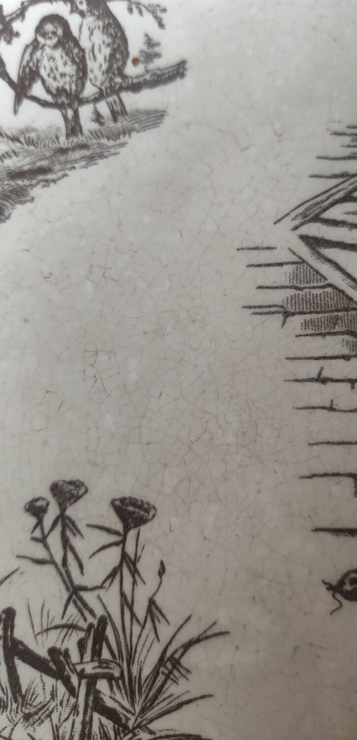 Old fruit bowl terre de fer hb & cie/sepia