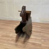 Wooden rocking horse 1950.