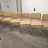 Set of 6 chairs by Marcel Breuer B32