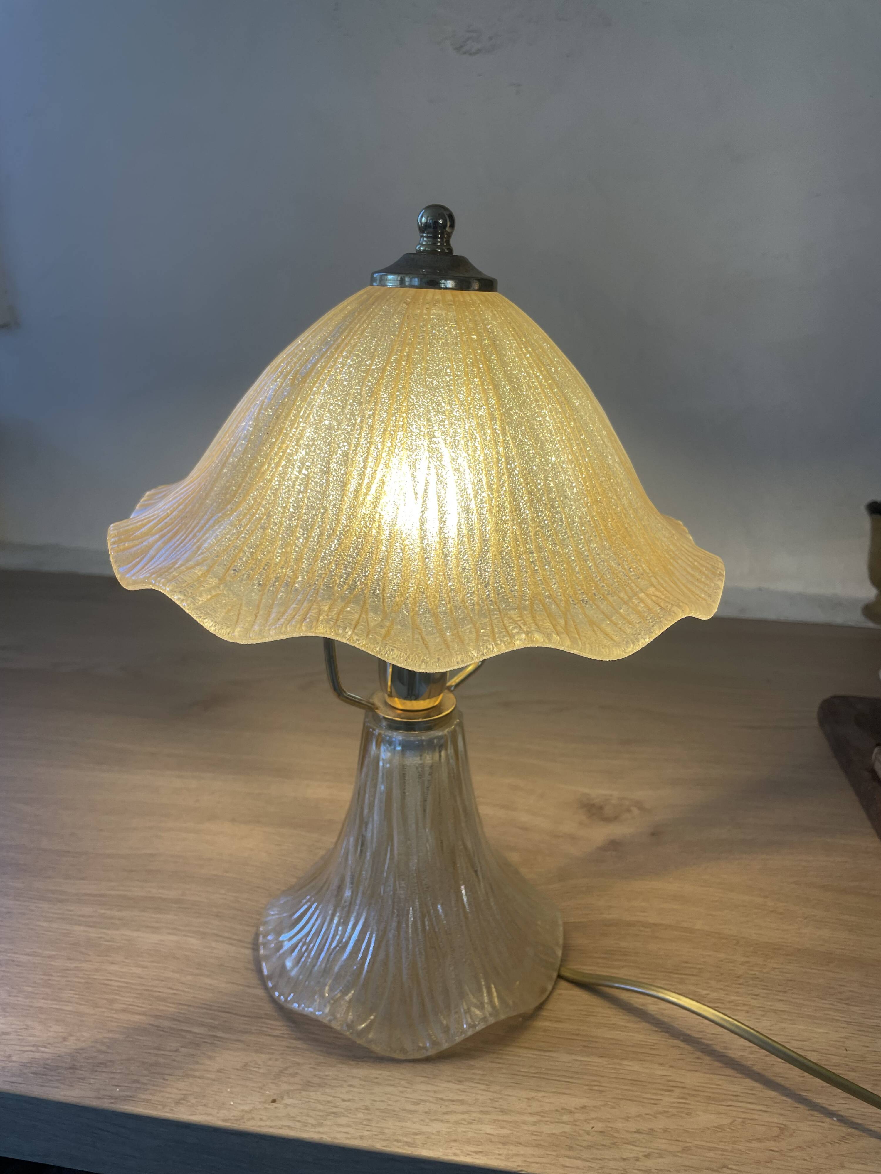 Vintage Murano glass lamp
