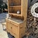 Solid wood sideboard / Two-body buffet