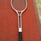 Vintage tennis racket.