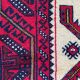 Vintage persian carpet belutch 97x187 cm