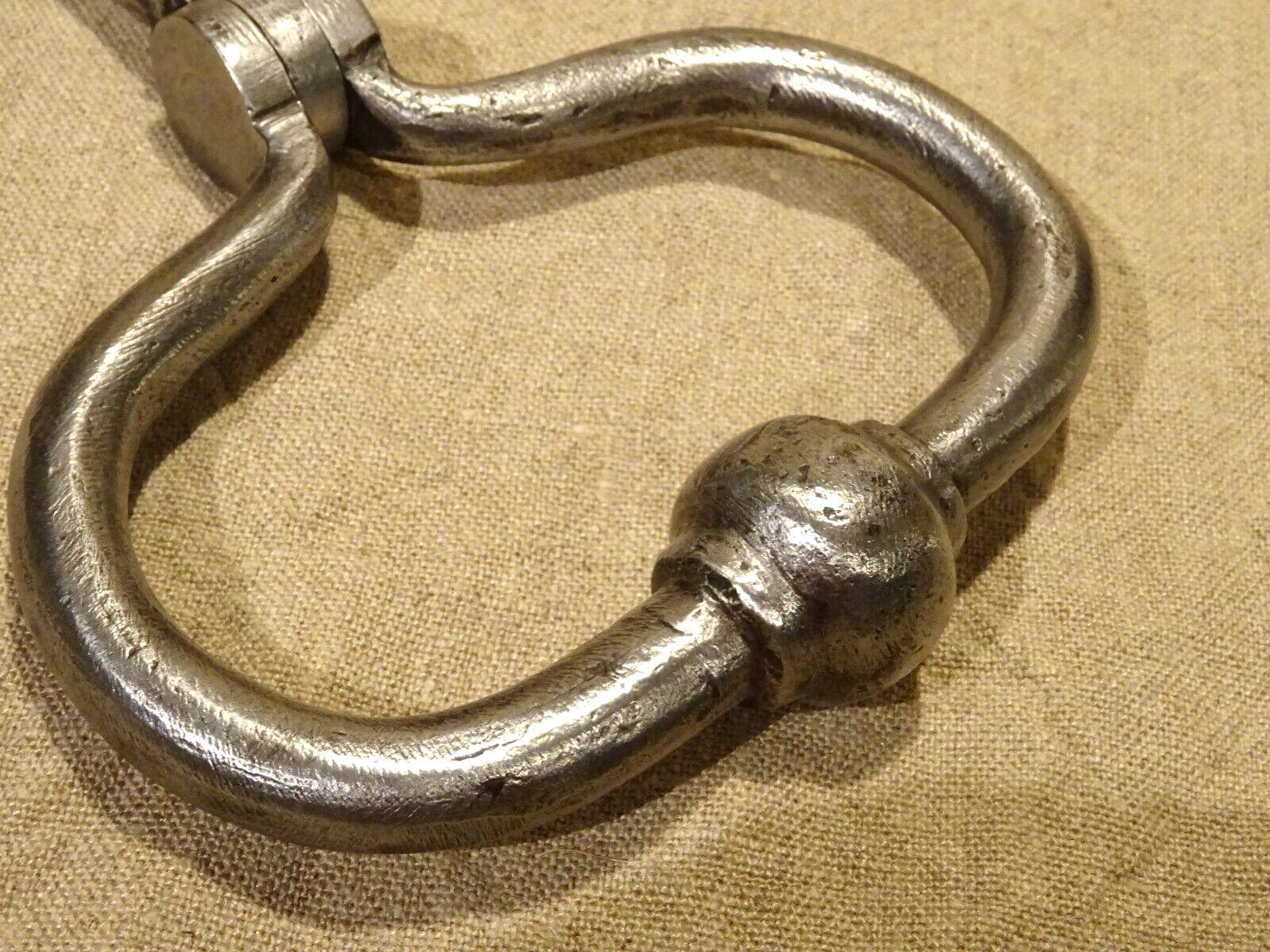 Old 18th 19th century wrought iron door knocker