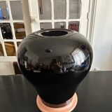 large glazed ceramic vase