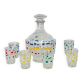 1950s alcohol service set