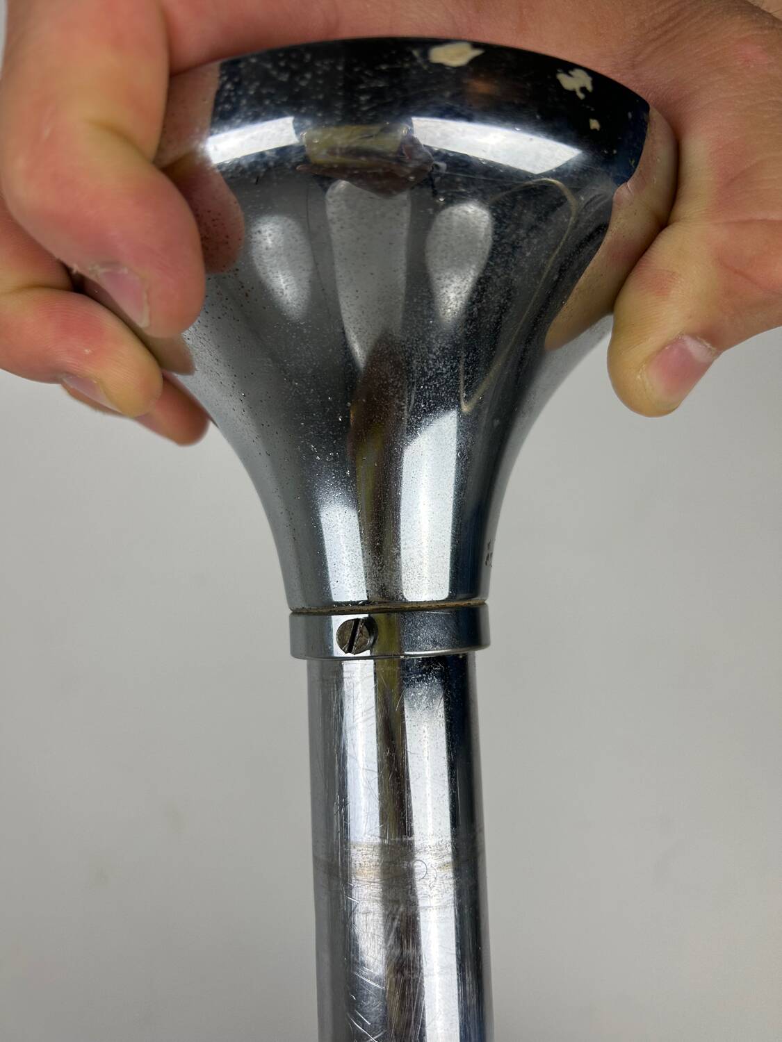 Suspension globe en verre vintage Hustadt Leuchten