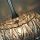 mid century PENDANT LIGHT with 24 acrylic elements 1960s 1970s space age