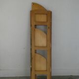 Folding corner shelves in light wood from the 50/60