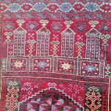 Ancient oriental prayer mat. ( 143 x 92 )