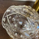 Retro pendant light, moulded glass suspension