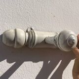 White wooden coat rack / coat hook