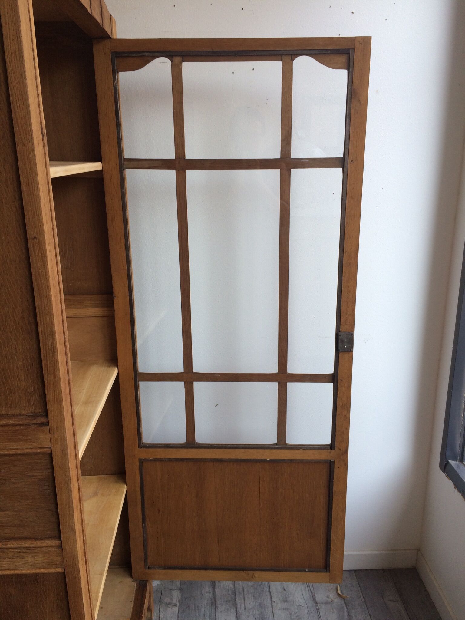 Art Deco glass cabinet