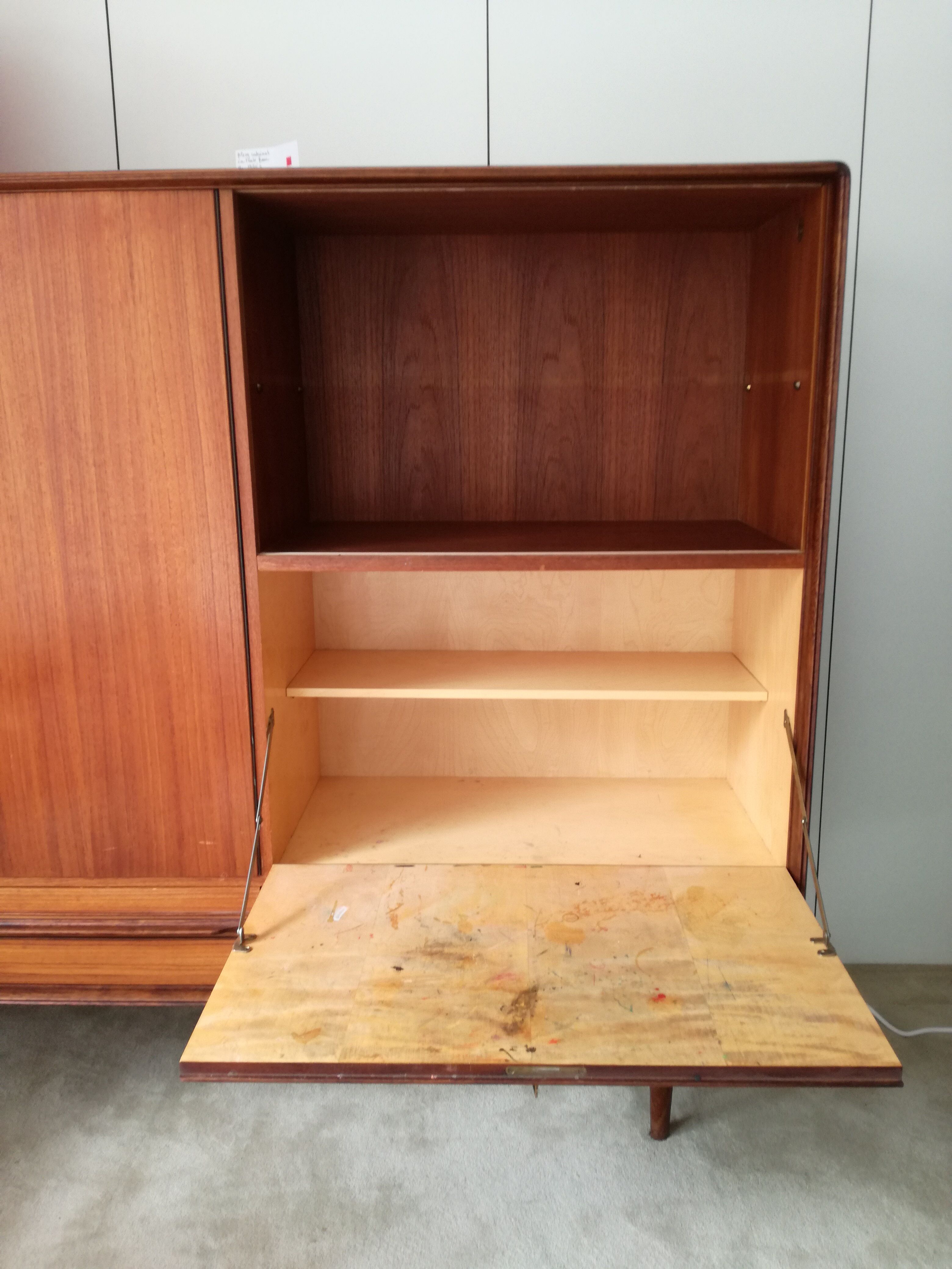 Furnished in teak 50s