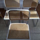 Lot of 3 chairs Cesca B32 Marcel Breuer