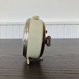 Cream and gold Jaz Crescendo alarm clock