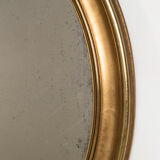 French 19th C Oval Mirror