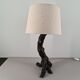 Brutalist lamp in vine stock 50s