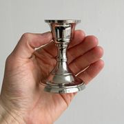 Petit bougeoir métal léger
