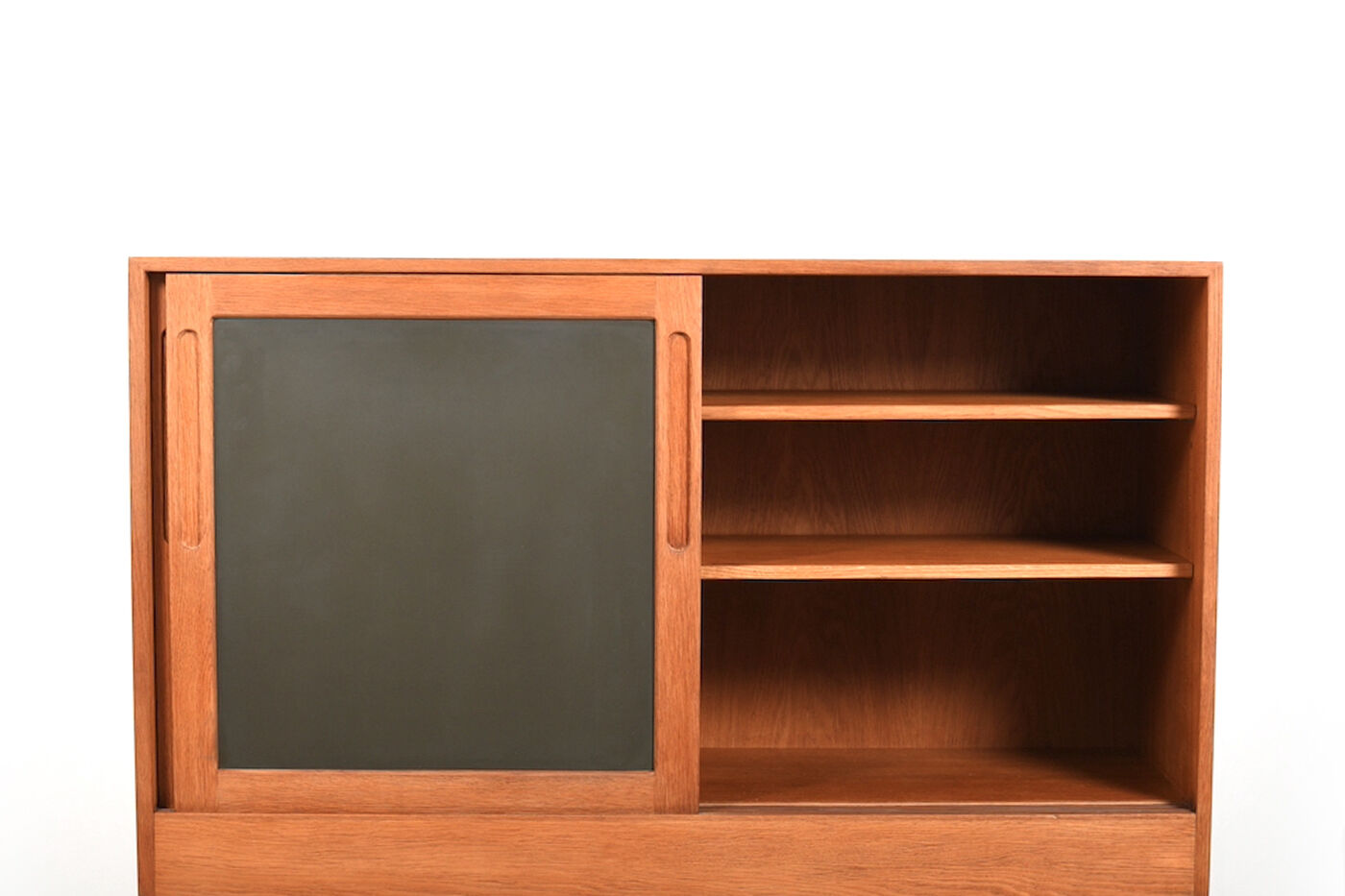 Danish oak and formica cabinet 1960s