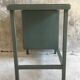 Small metal industrial desk with column of 4 drawers - industrial - 1960