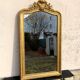 Large mirror 150 x 85 CM former gilding sheet d gold napoleon III