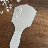 Beveled hand mirror