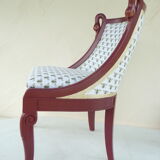 Children's armchair and pouf