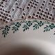 Lot de 3 assiettes creuses anciennes Terre de fer Choisy Le Roi