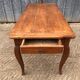 Louis XV style cherry farmhouse table.