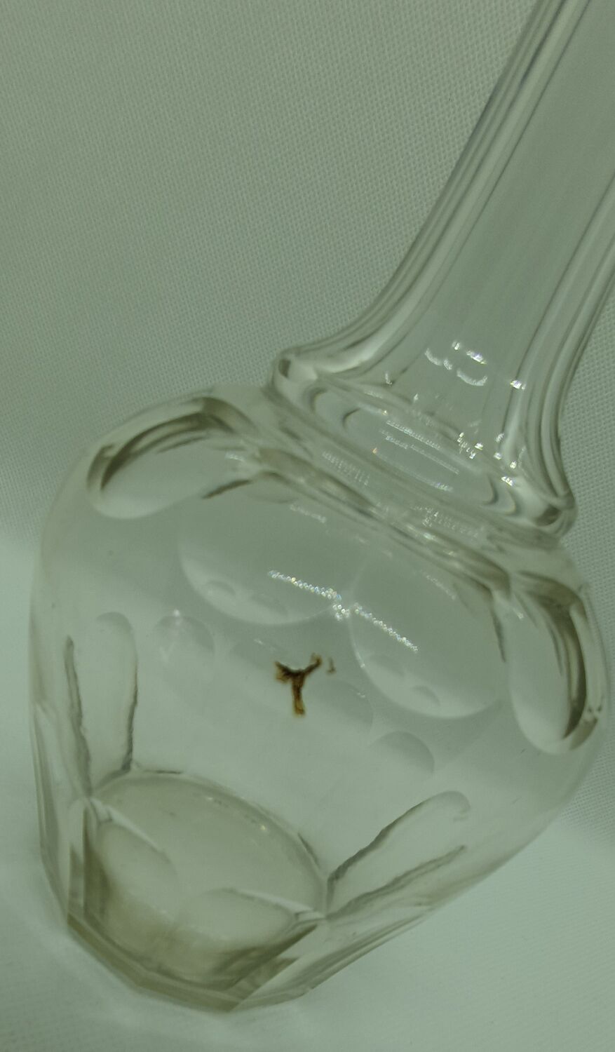 Cut glass carafe
