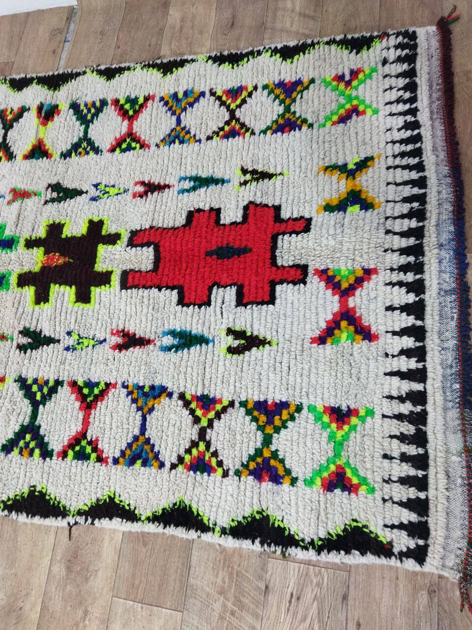 Handcrafted Moroccan Berber Rug 233 X 136 CM