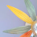 70s flower wall or ceiling light
