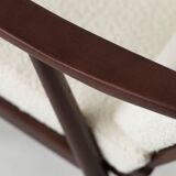 Boucle armchair, Boomerang model, 60s