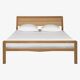 Bed Habitat Solid Oak 160x200 - Radius Collection - Designer Simon Pengelly