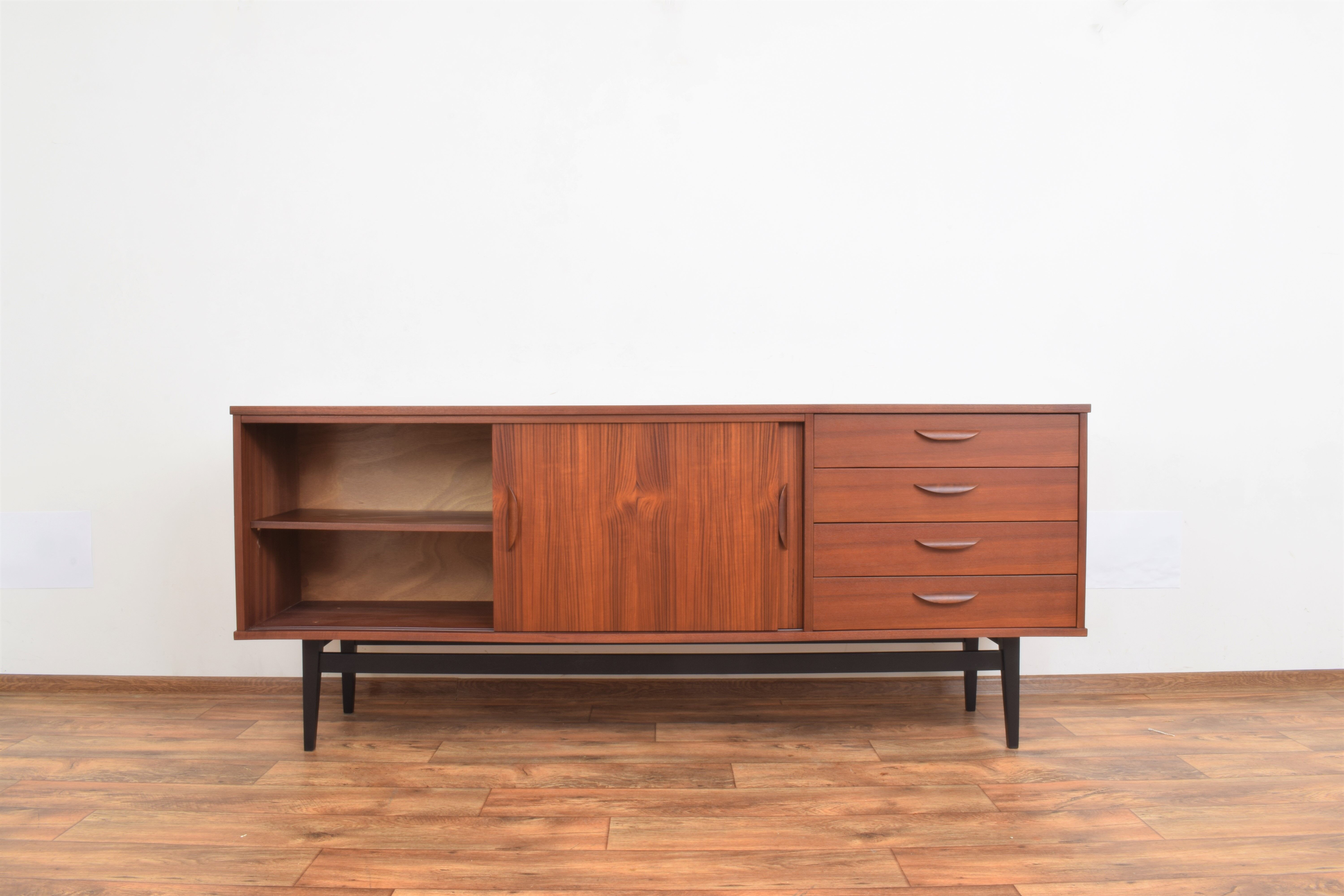 Mid-Century German Teak Sideboard, 1960s.